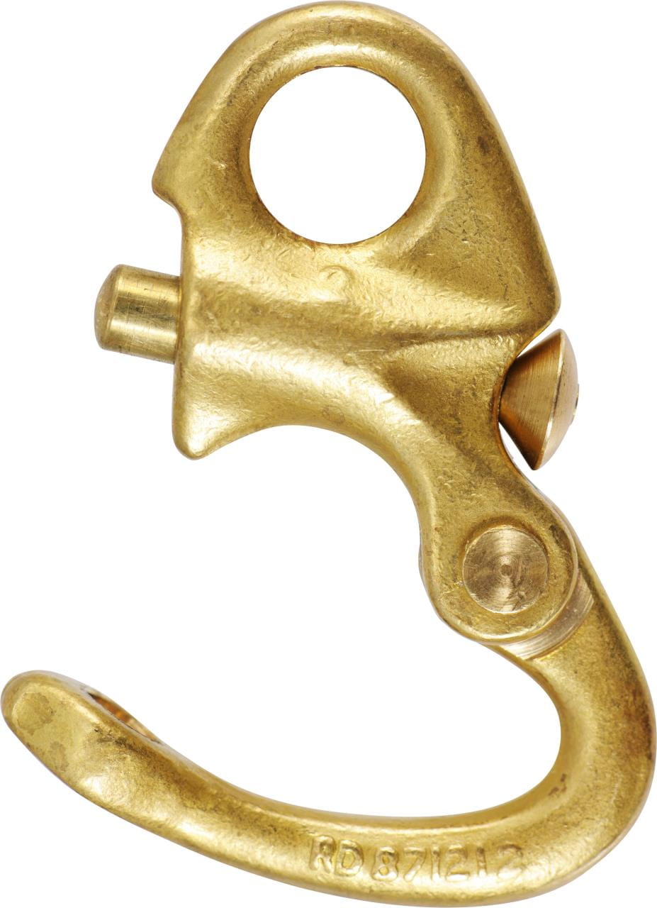 1535*02 Patent-Fallschäkel Manganbronze Schnappschäkel Manganbronze