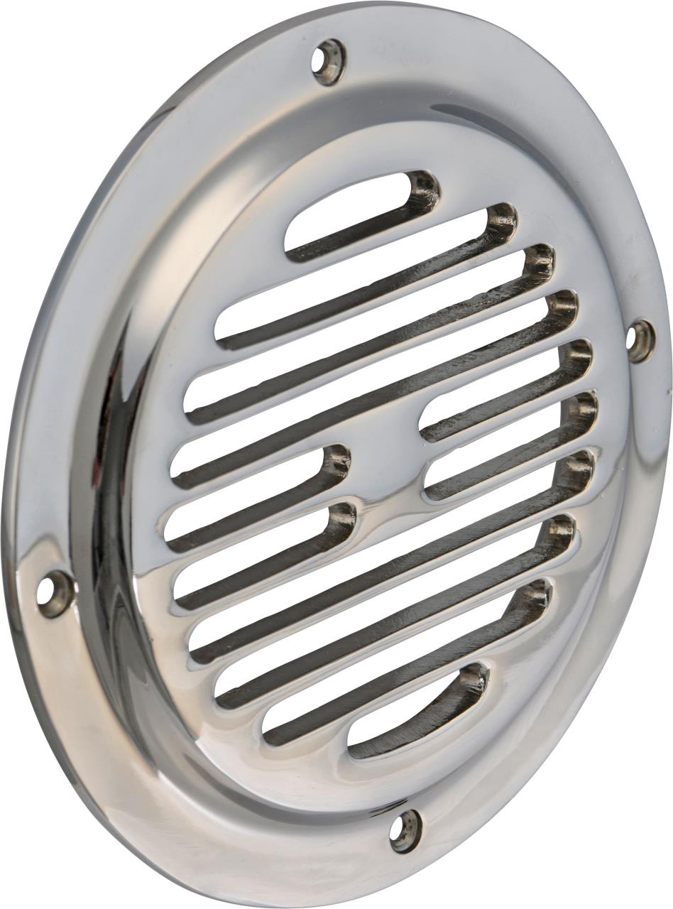 4737-660 DAVEY Lüftungsgrill, schwere Ausführung, Messing verchromt Ventilator grate