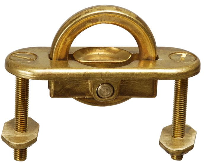 Bodenheber aus Bronze mit Ring