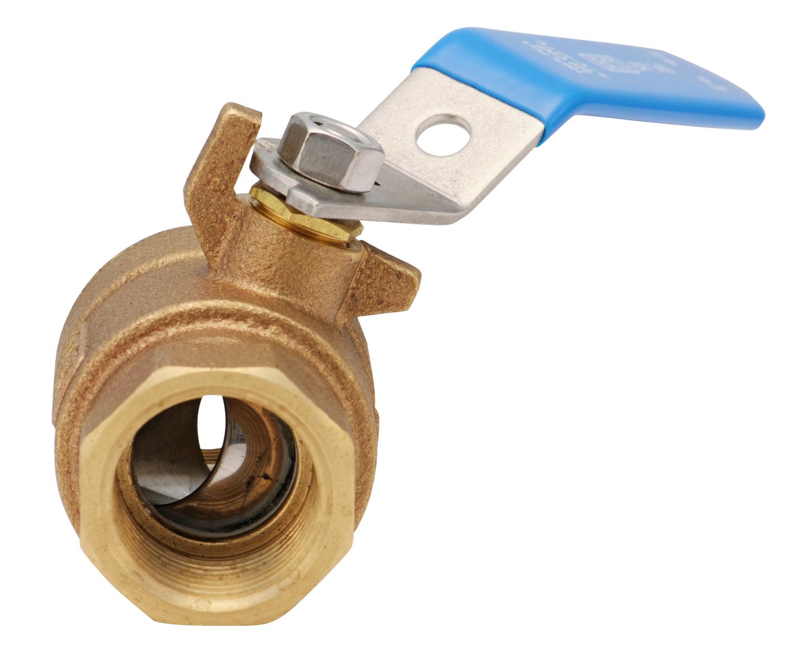 Kugelhahn Bronze/Rotguss mit Edelstahl-Kugel