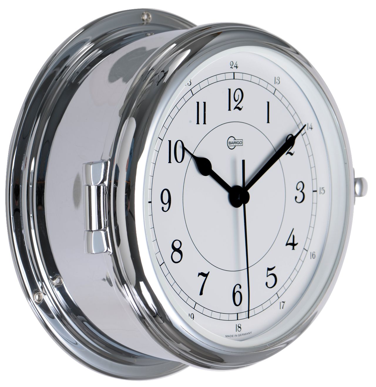 BARIGO PROFESSIONAL Arabische kwartsuurwerk in verchroomd me
