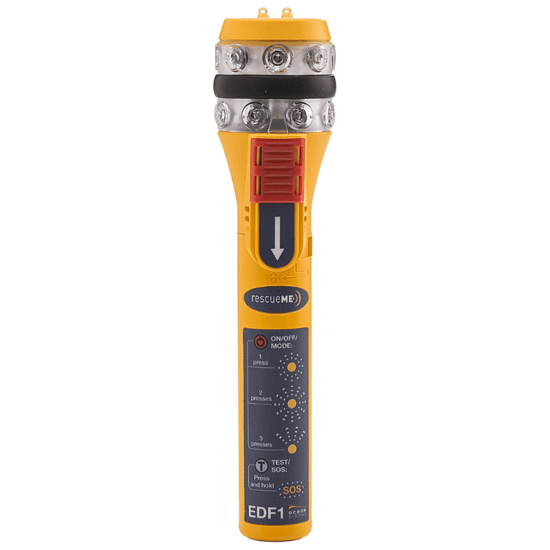 3004-011 OCEAN SIGNAL rescueME EDF1 FLARE rote LED-Handfackel OCEAN SIGNAL rescueME EDF1 FLARE red LED hand torch