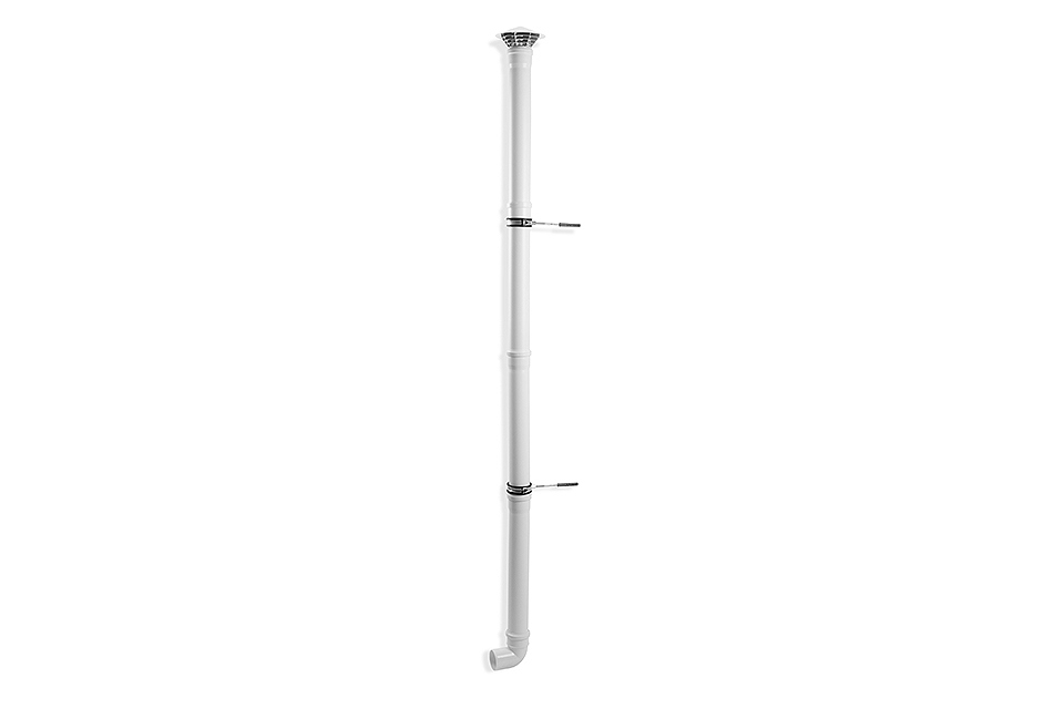 4603-306 TROBOLO Abluftleitungsset für Kompost-Trenntoilette TROBOLO accessories for compost separating toilet