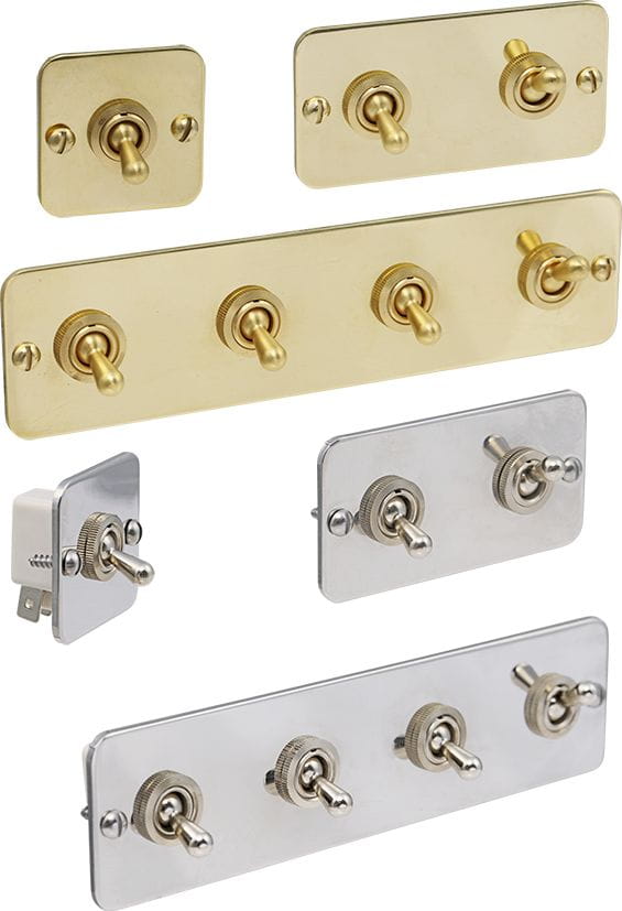 Switch with wall plate DAVEY Switch with wall plate DAVEY