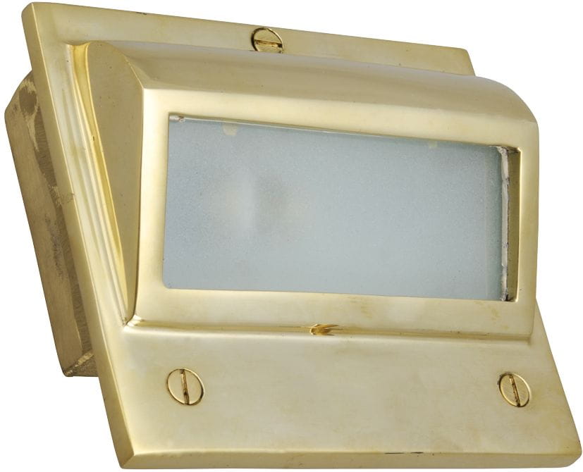 4572-002 DAVEY LED Messing Kojenleuchte eckig Typ 7614 / 7615