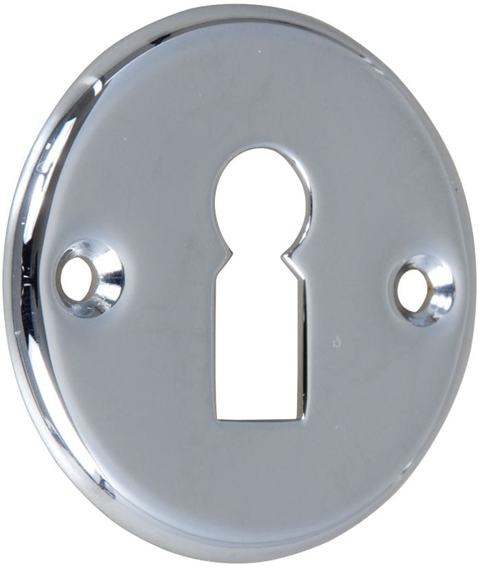 4073-522 Schlüsselschild für Yacht- und Schiffsschloss, Messing verchromt