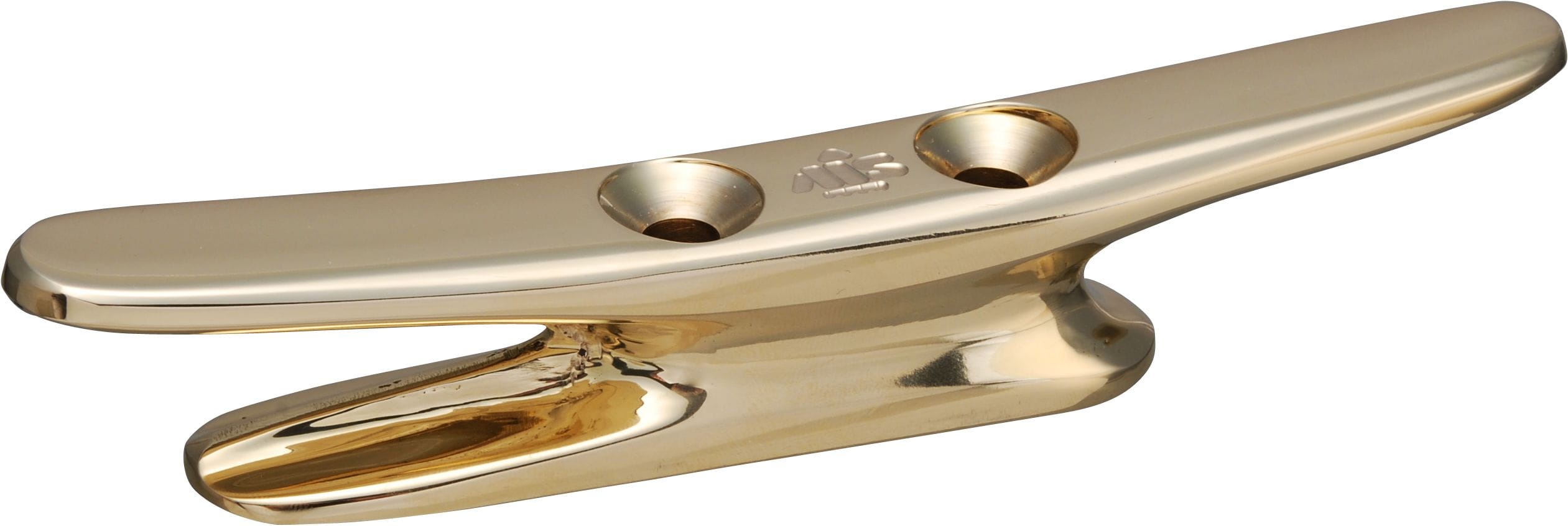1289*02 Mastklampe / Klemmklampe aus Messing WILMEX