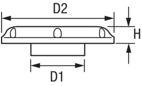 Deckslüfter Edelstahl