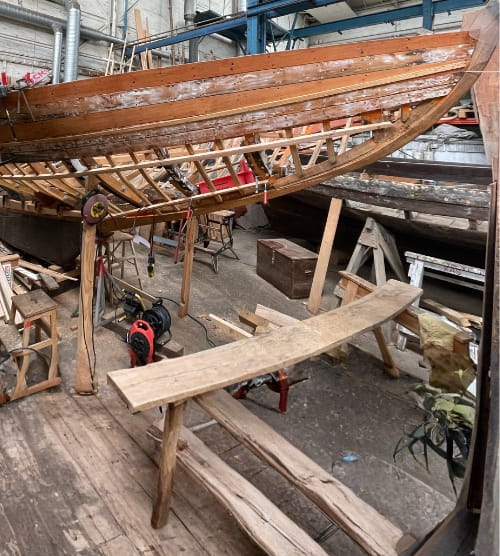 Tools for boat building