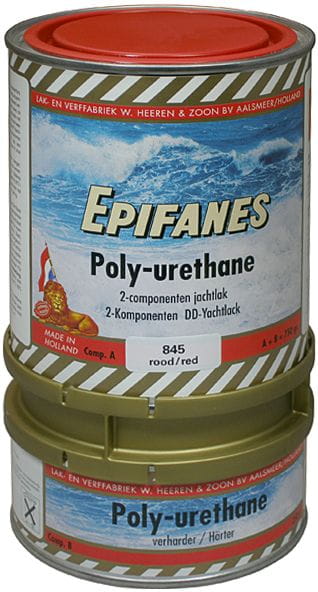 2063-845 EPIFANES POLY-URETHANE DD Yachtlack rot Nr. 845
