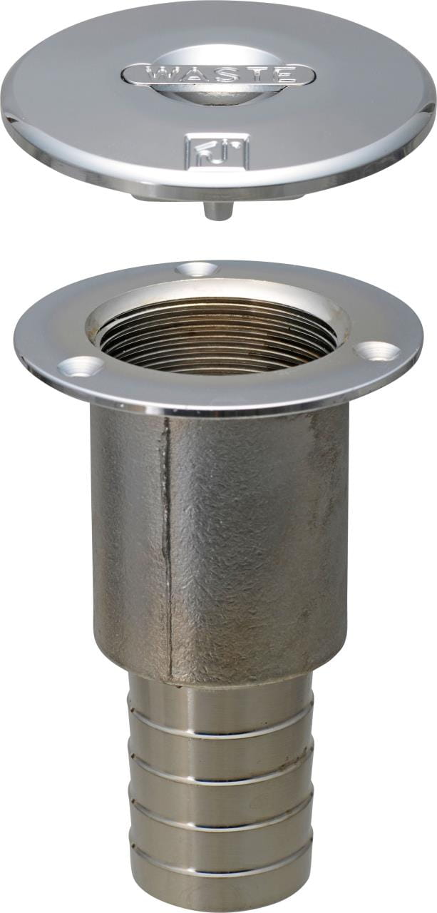 Tank-Absaugstutzen Messing mit Griff