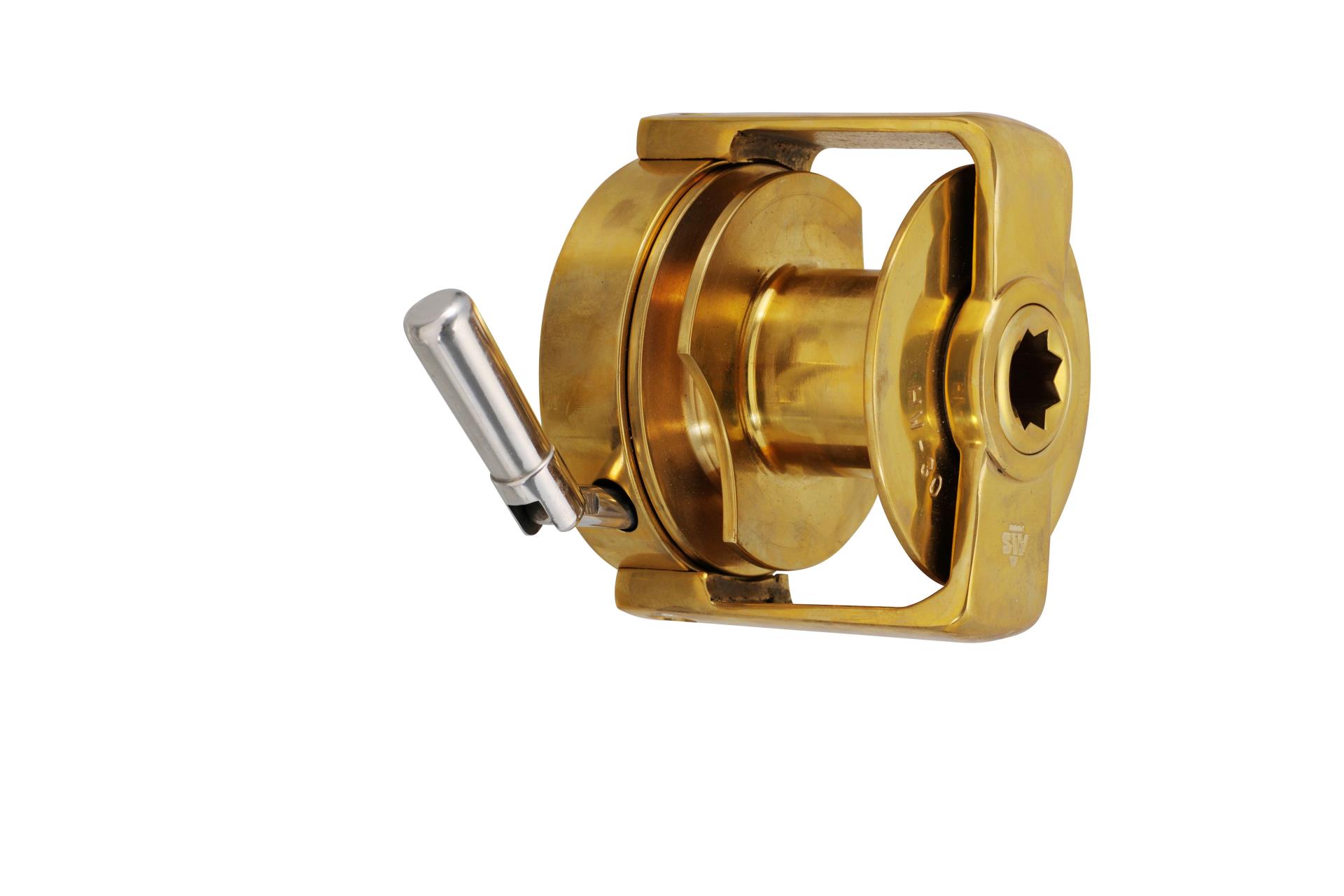1890-030 Klassische Fallwinde WILMEX, Bronze poliert