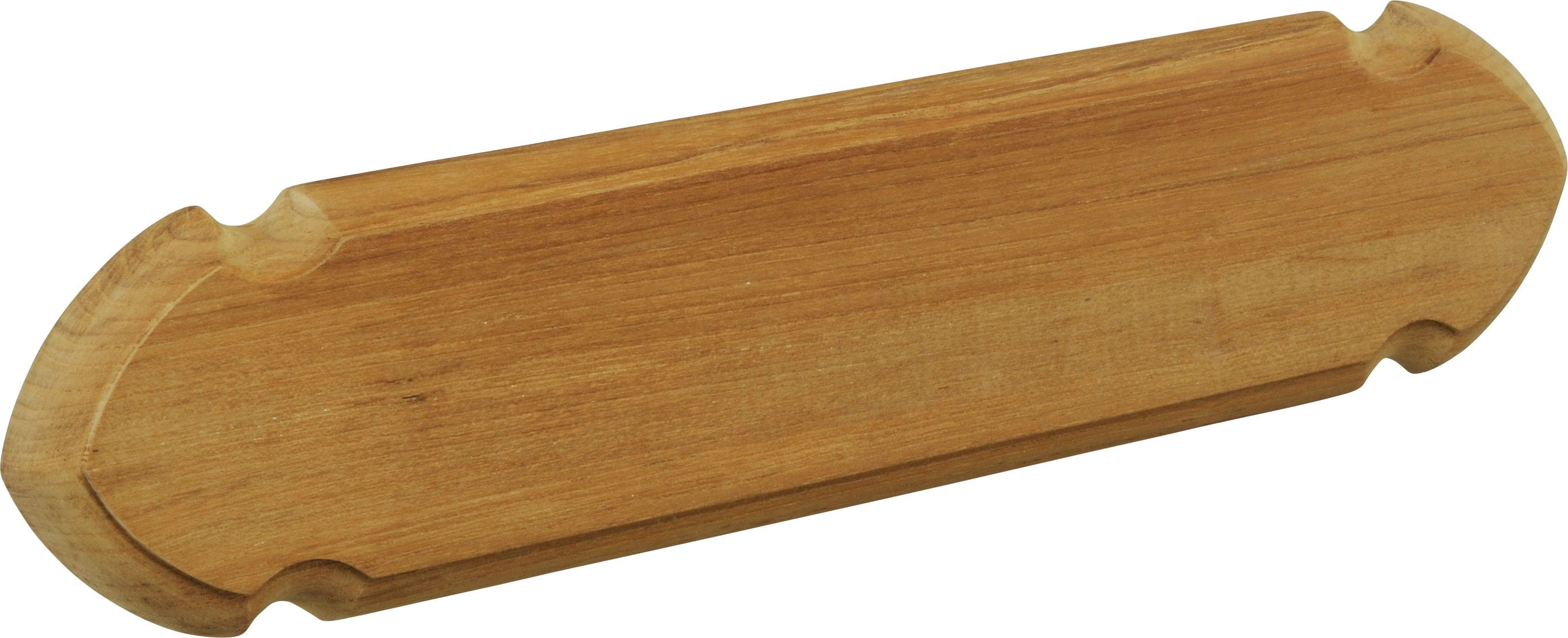 1845*05 Namensschild aus Teakholz Namensschild Teak, gerade