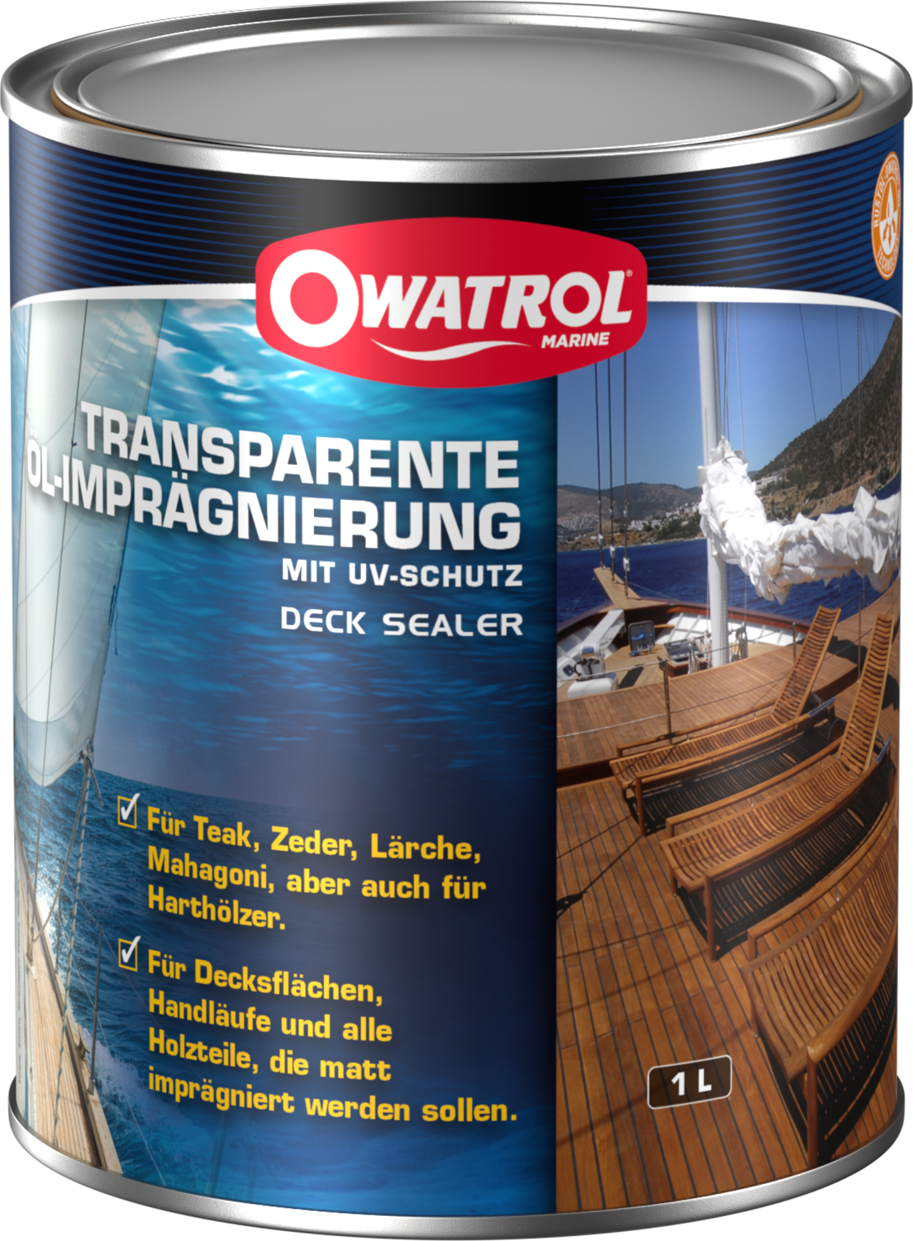 2513-001 OWATROL DECK SEALER Ölimprägnierung transparent 1l OWATROL DECK SEALER Ölimprägnierung transparent