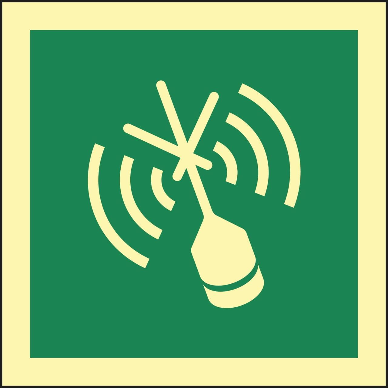 3276-045  EPIRB - IMO Symbol Aufkleber