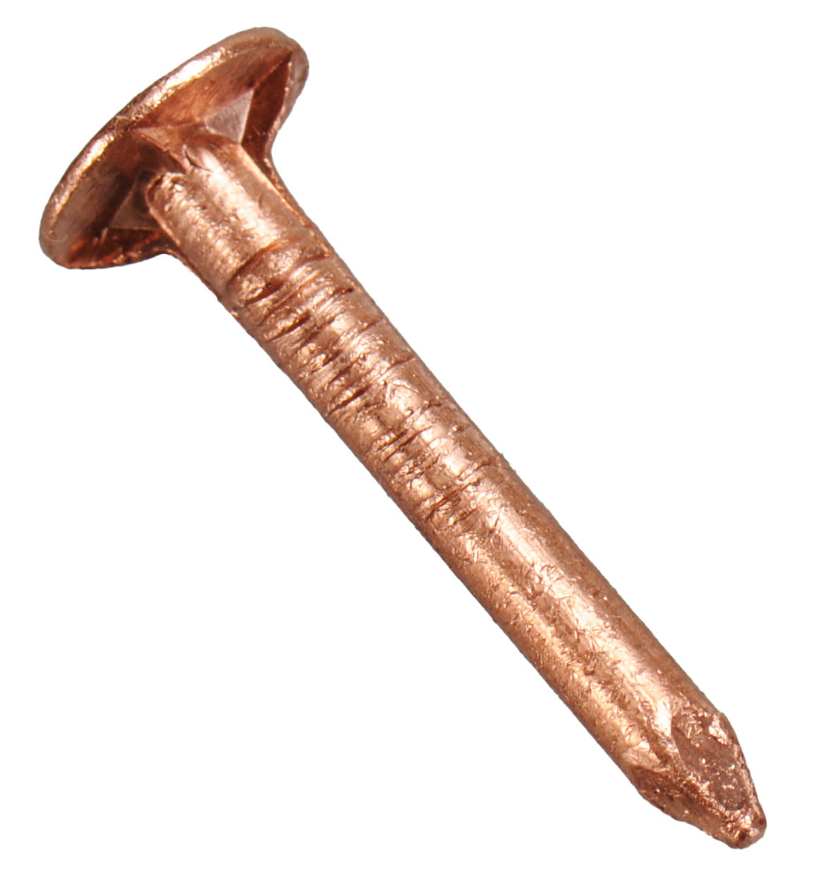 Cu sheet metal nails 3.0x25mm 1kg package copper nail