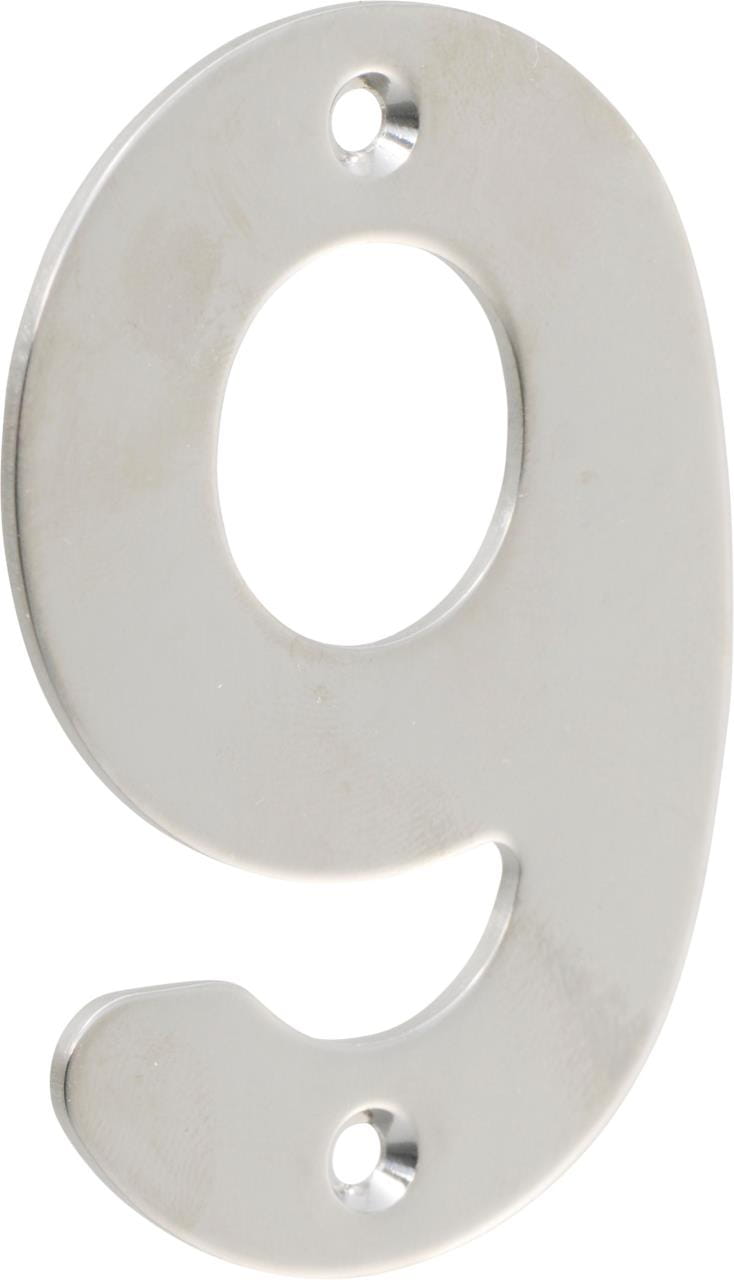Zahlen, Höhe 75 mm, Edelstahl Zahlen, Höhe 75 mm, Edelstahl