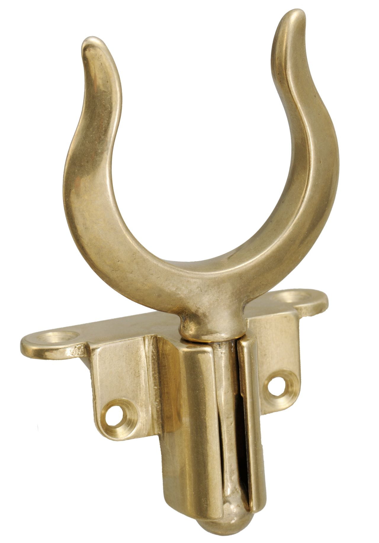 1047-040 FORESTI Klapprudergabel Messing