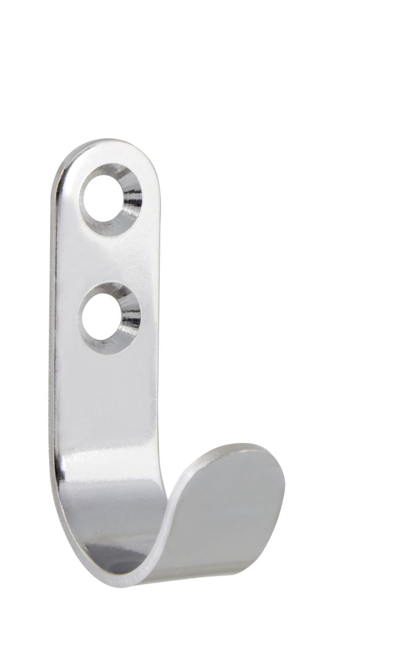 4879-100 Kleiderhaken Edelstahl flach Clothing hook stainless steel