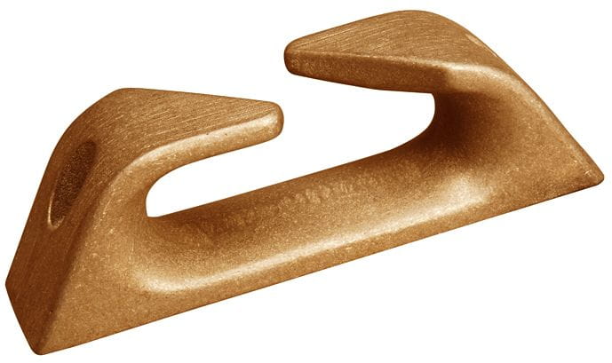 Type G chock in bronze by SPARTAN Type G chock in bronze by SPARTAN