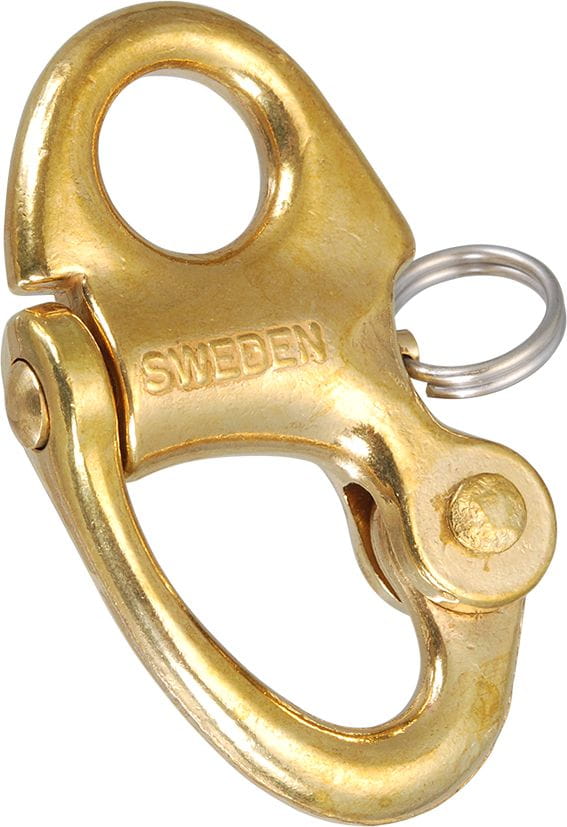 1535*01 Patent-Fallenschäkel Messing Patent-Fallenschäkel Messing