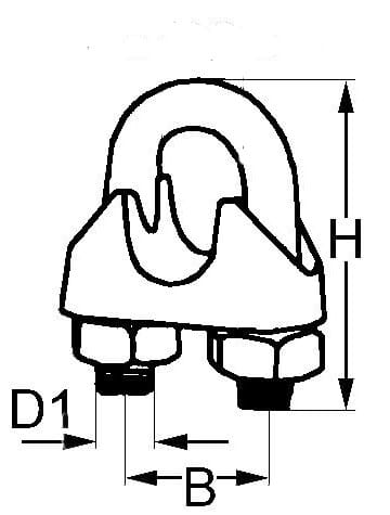 2615*01 Drahtseilklemmen nach DIN - Bild 2
