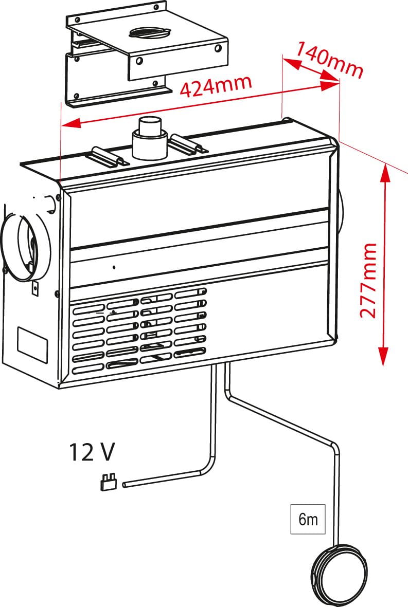 WALLAS VIKING COMBI Diesel-Wasser- / Luftheizung 2,5kW WALLAS VIKING COMBI Diesel-Wasser- / Luftheizung 2,5kW