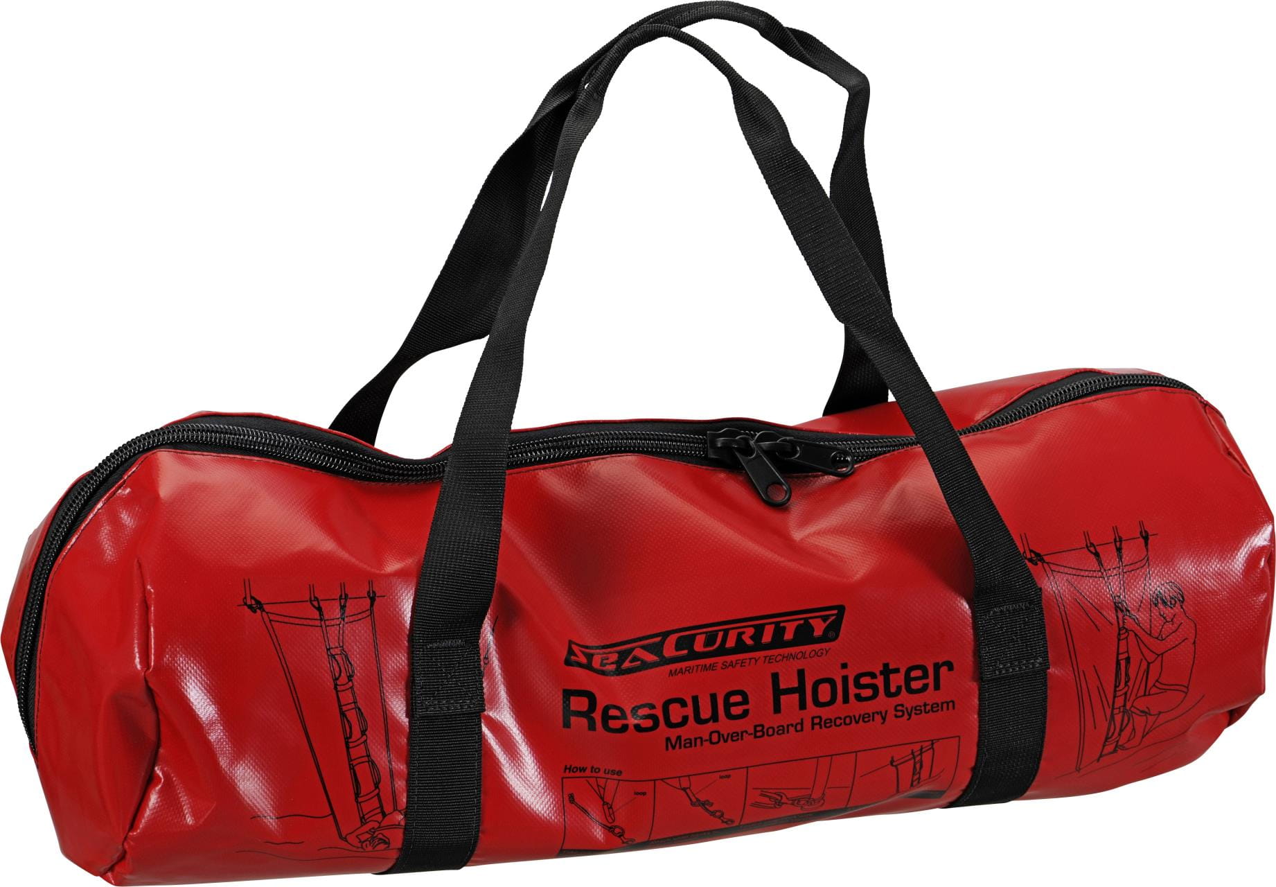 3058*01 SeaCurity RescueHoister Bergesegel mit integrierter Leiter SeaCurity RescueHoister MOB sail with integrated ladder