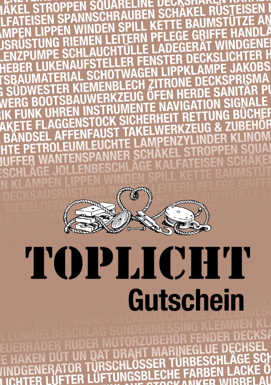 5001*01 TOPLICHT - Gutschein Gift voucher
