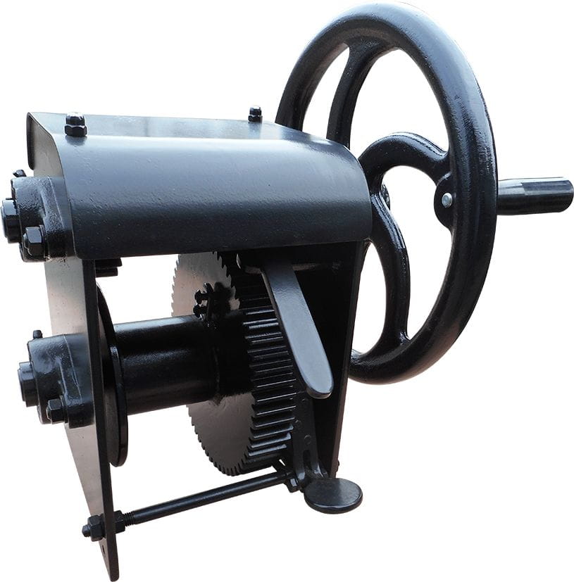 Schwertfallwinde aus Stahl Schwertfallwinde aus Stahl