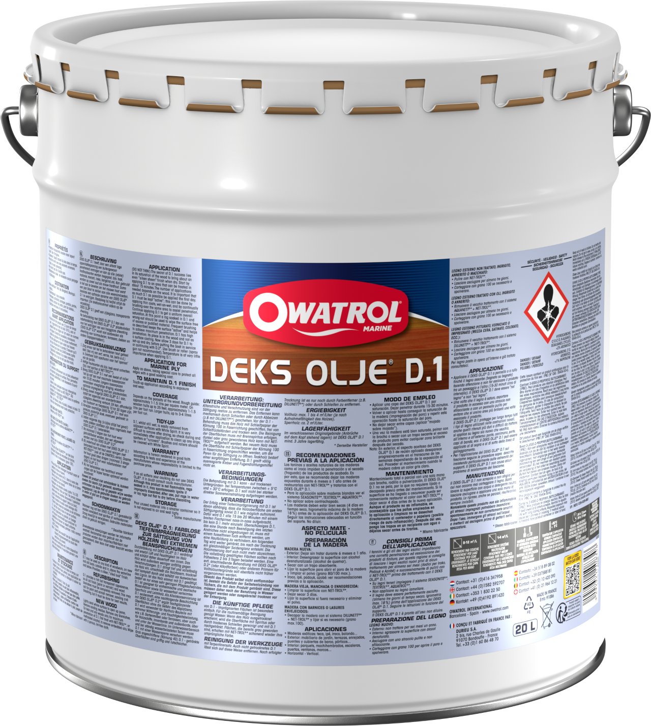 OWATROL MARINE D1 penetrating oil
