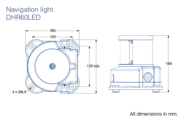 3366*01 DHR 60 LED Navigationslichter - Bild 2