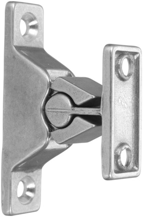 Spring type door catch from brass Spring type door catch from brass