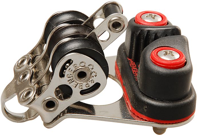 1150-631 MICRO XS Schotblock mit Curryklemme und Hundsfott