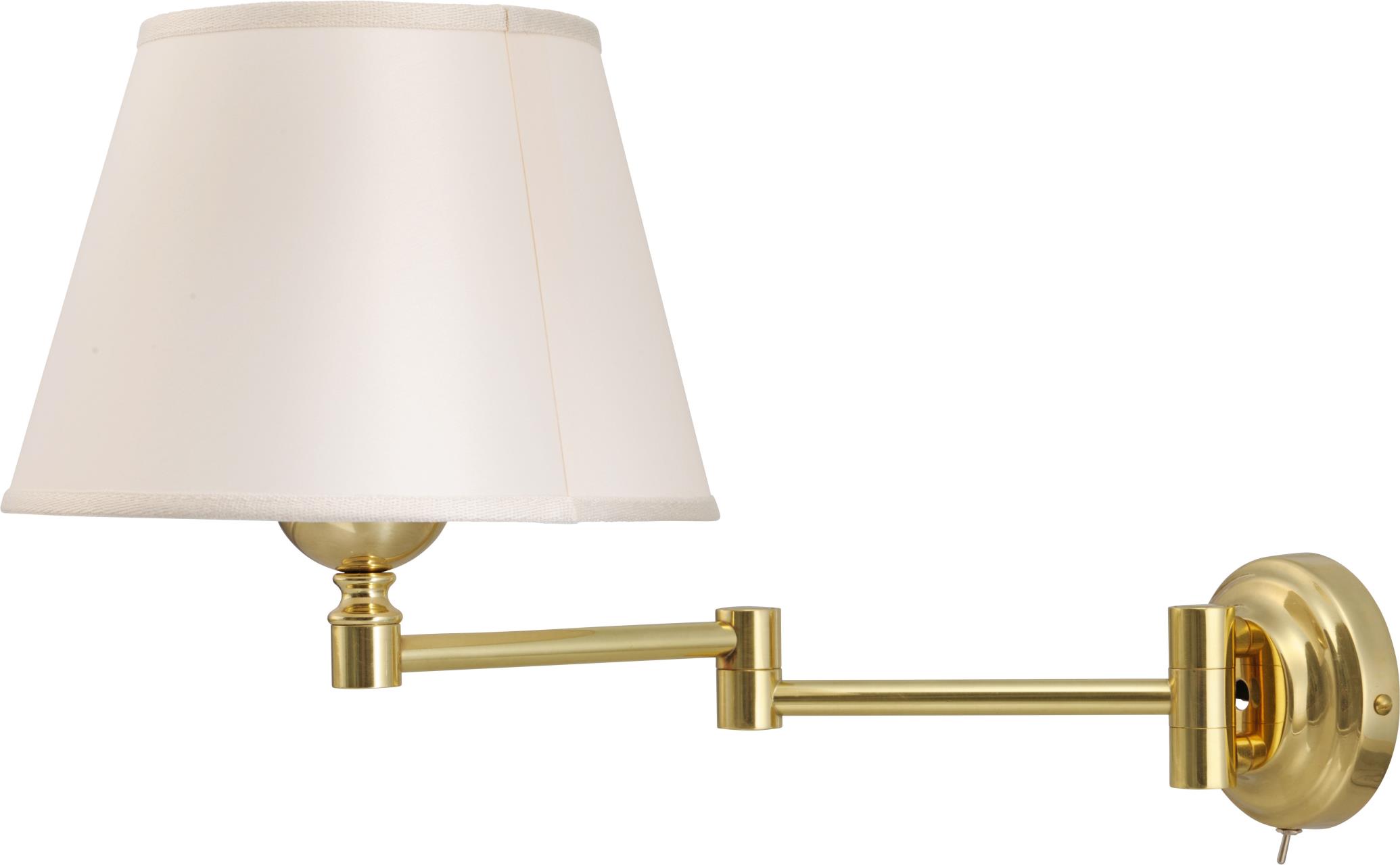 4523-700 FORESTI Wandleuchte CYGNUS langer Arm Messing 4523-700 FORESTI Wandleuchte CYGNUS langer Arm Messing