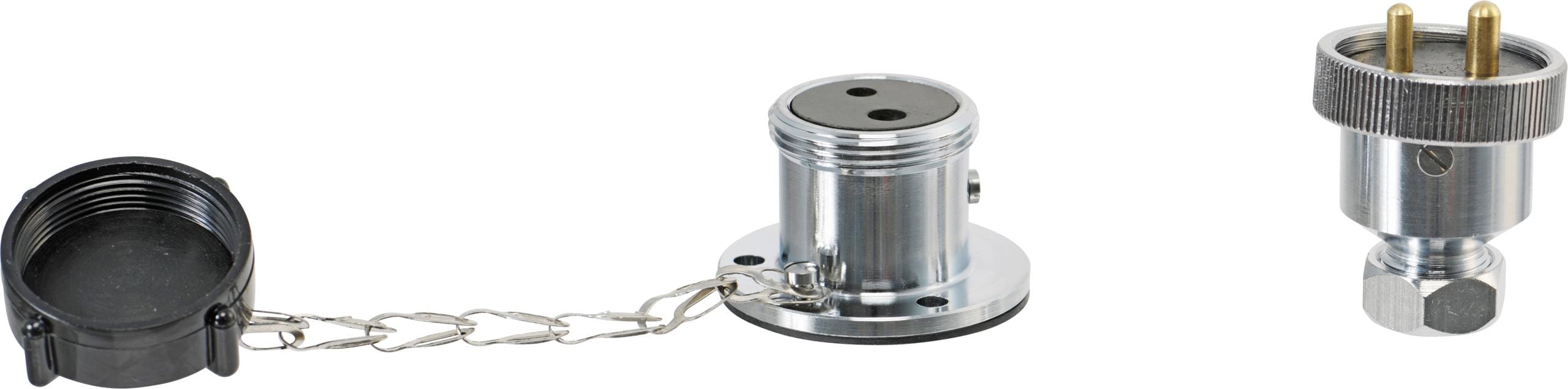 4214-025 Zweipolige Steckverbindung für Kabel bis 2,5 mm²