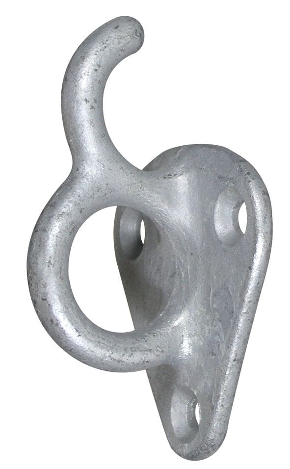 Planenhaken verzinkt mit Auge 45x50mm Planenhaken verzinkt mit Auge 45x50mm