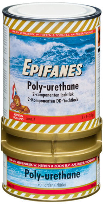2063-910 EPIFANES POLY-URETHANE DD Yachtlack Seidenglanz klar
