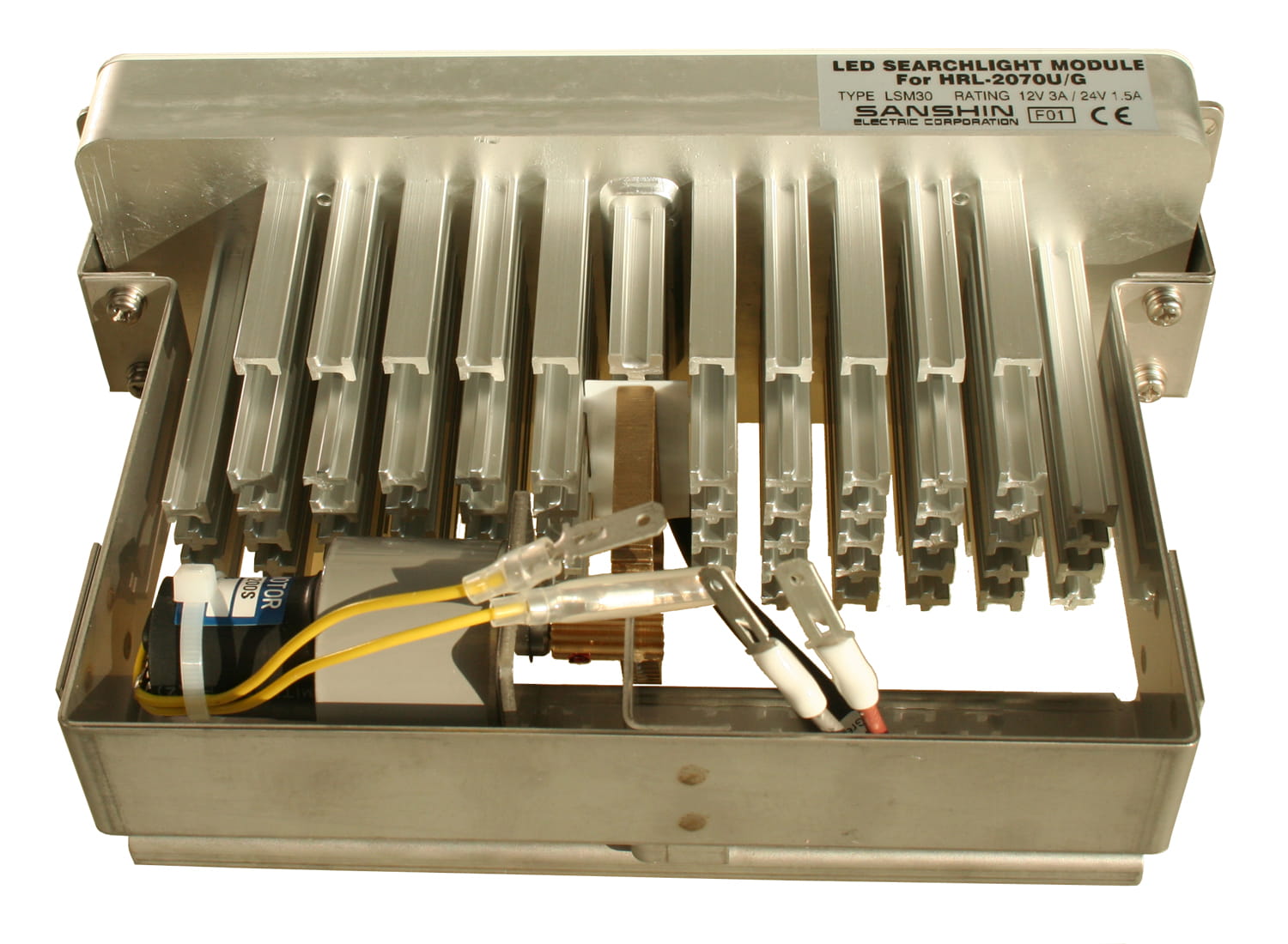3316-142 SANSHIN LED-Umbausatz mit Motor für Suchscheinwerfer HR-1012U SANSHIN LED-Umbausatz für Suchscheinwerfer HR-1012U
