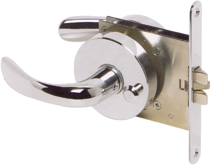 Small mortise lock with door handle Small mortise lock with door handle