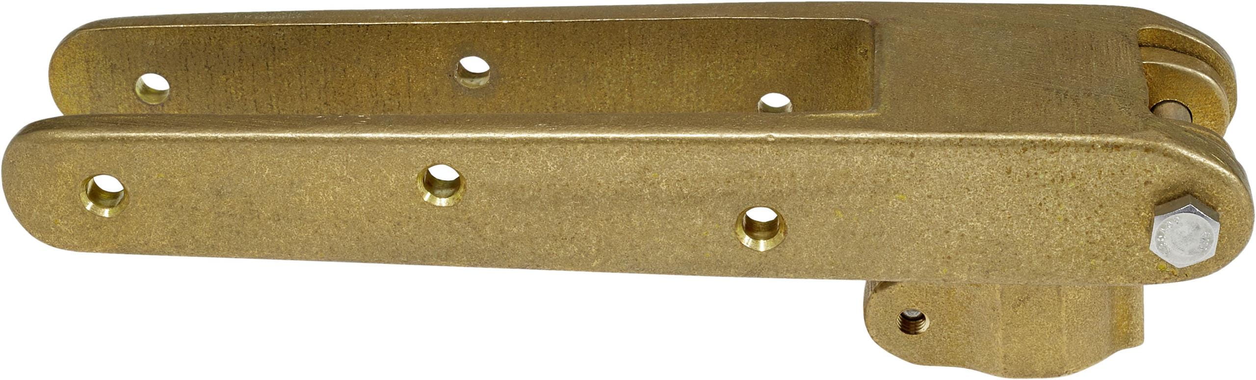 1383*02 Pinnenbeschlag schwer aus Bronze SPARTAN Pinnenbeschlag schwer aus Bronze SPARTAN