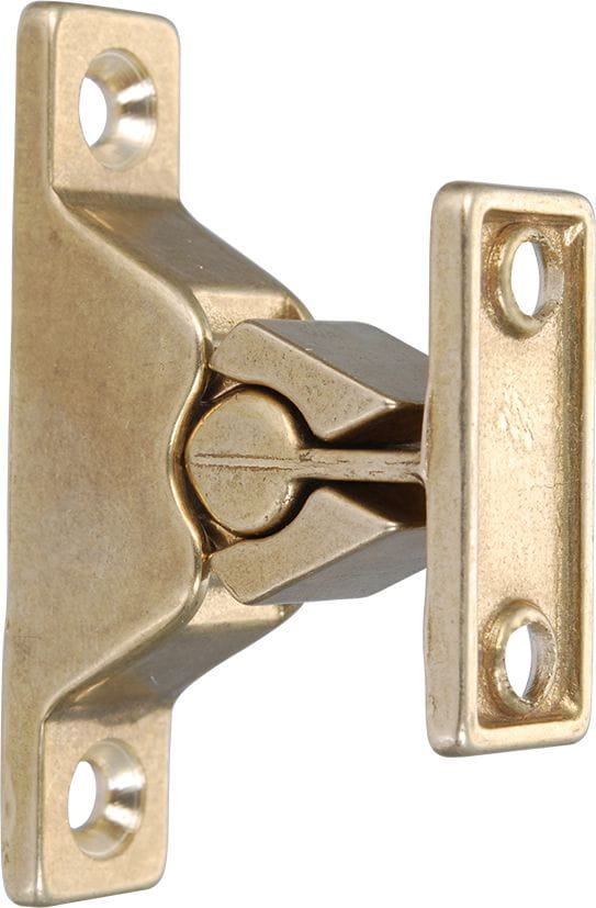 Spring type door catch from brass Spring type door catch from brass