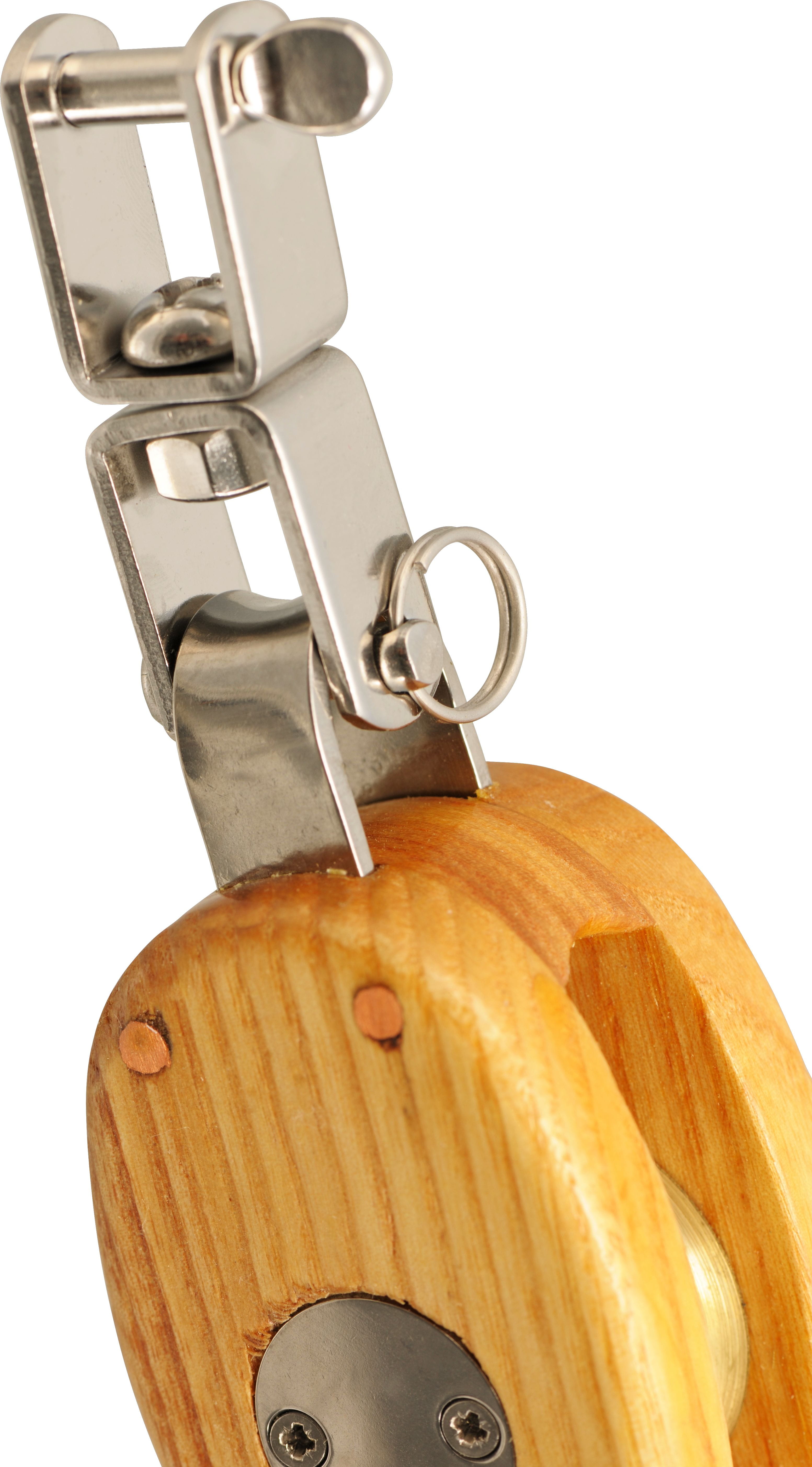 Anwendungsbeispiel Edelstahl-Wirbelschäkel