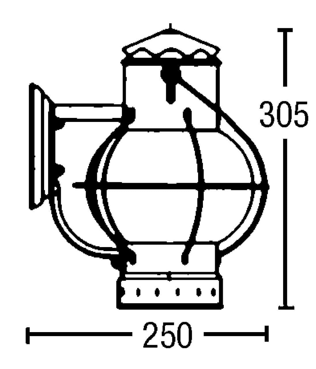 4047*02 Wand-Kugelleuchte DHR
