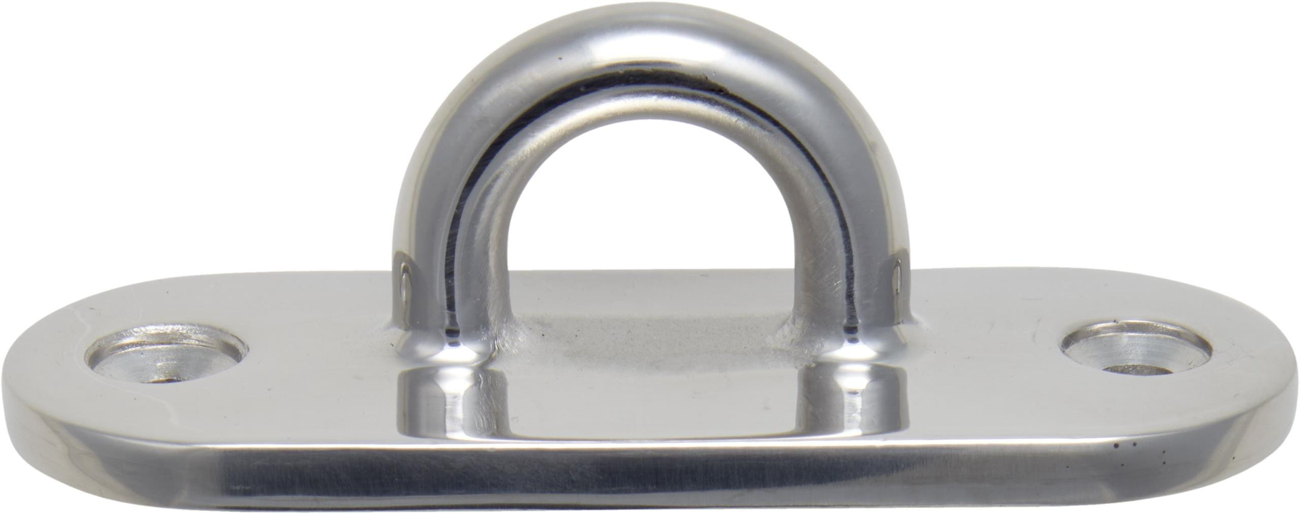 Stainless steel pad eye oval Stainless steel pad eye oval