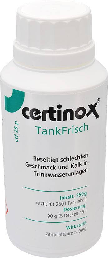 2116*01 TANKFRISCH CERTINOX Tankreiniger TANKFRISCH CERTINOX Tankreiniger