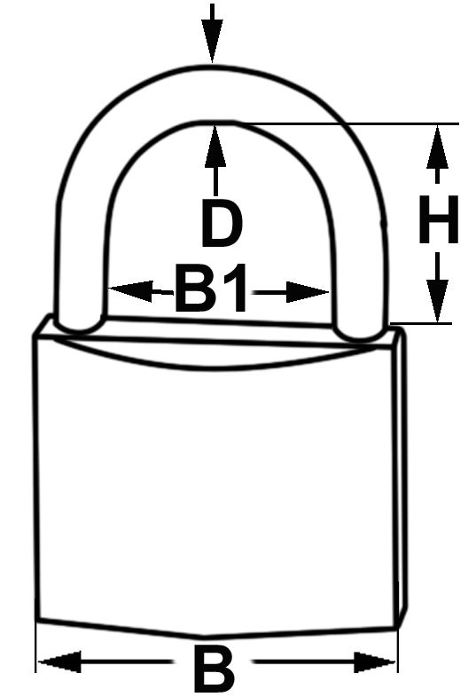 4813*01 Vorhängeschlösser ABUS Marine