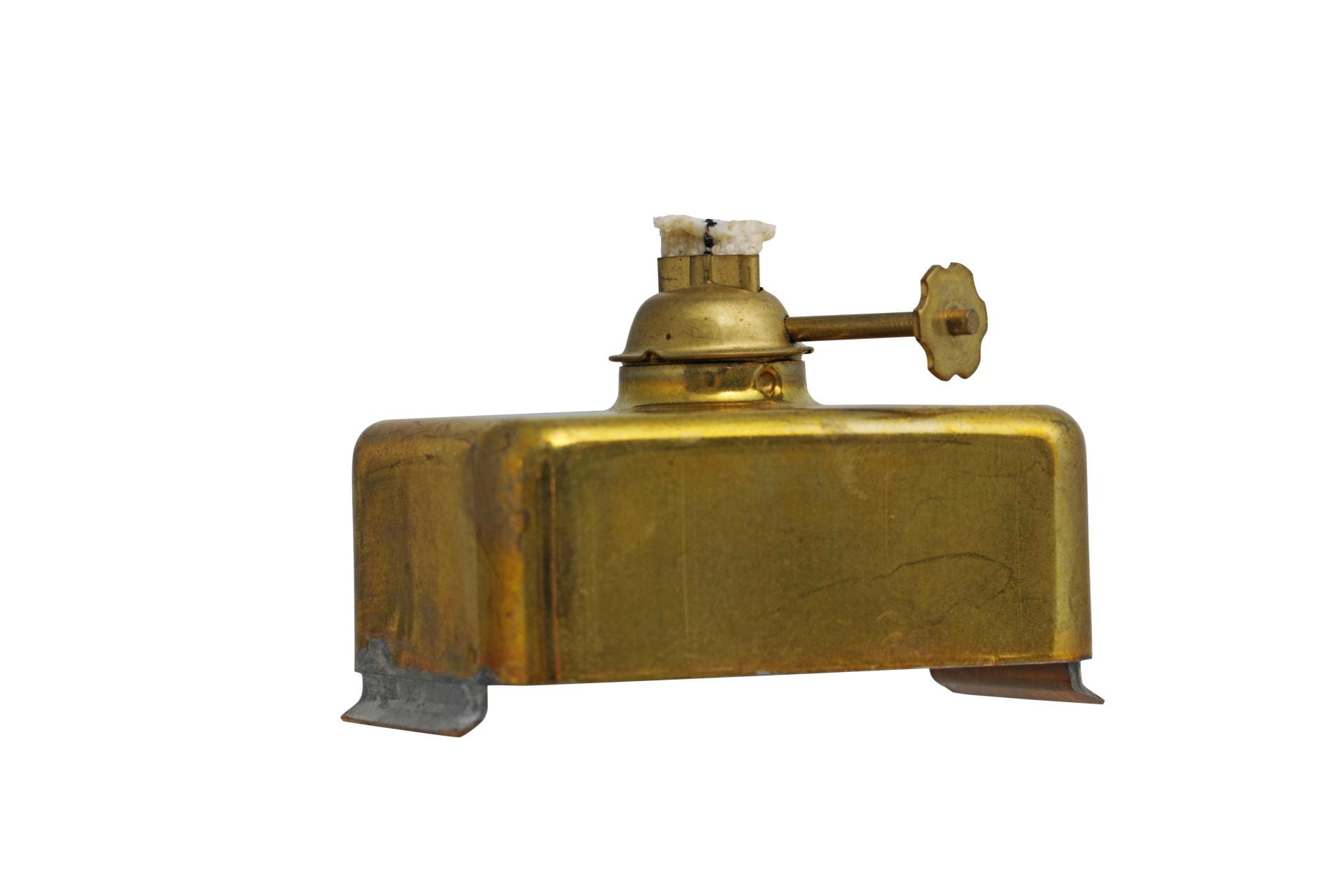 3740-103 Petroleumbeleuchtung (Tank+COLZA-Brenner) für DHR Kompasshaus aus Messing