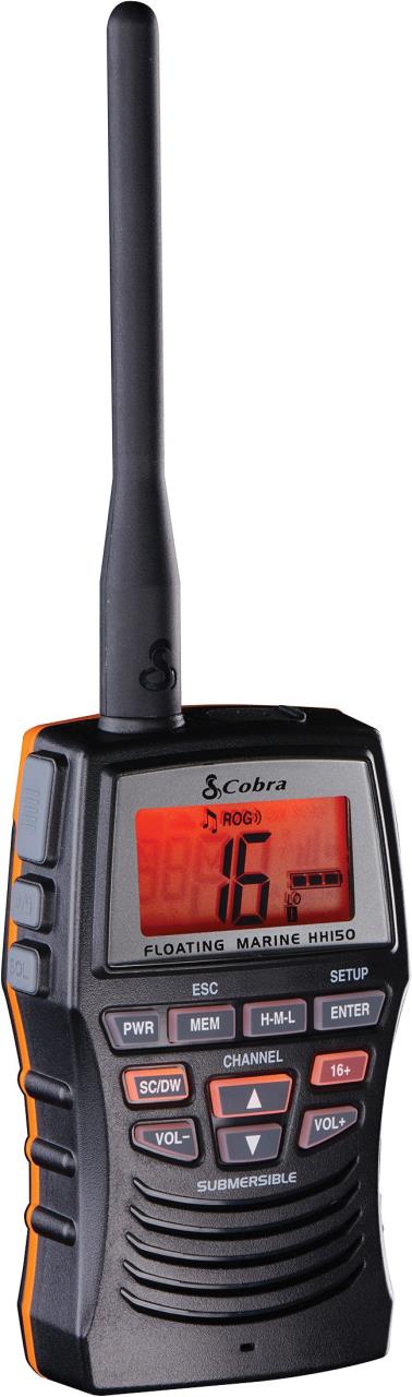 3931-150 UKW Handfunkgerät COBRA HH150 FLT COBRA MR HH150 FLT UKW-Handfunkgerät
