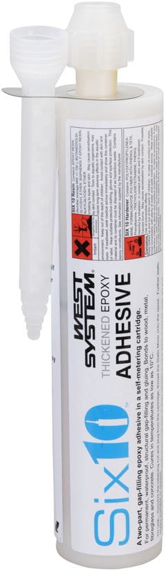 2726*01 WEST SYSTEM SIX10 Epoxid-Harz Kartusche WEST SYSTEM SIX10 Epoxid-Harz Kartusche